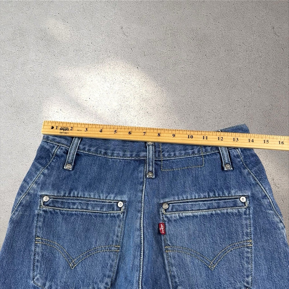 Levi's Engineered Jeans Women's 28x31 Twisted Y2K Denim - Picture 7 of 8